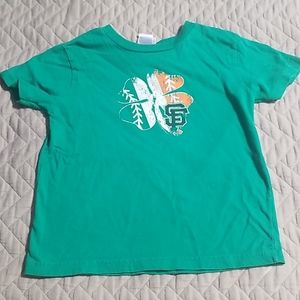 SF Giants St. Patrick's Day tee size 5/6